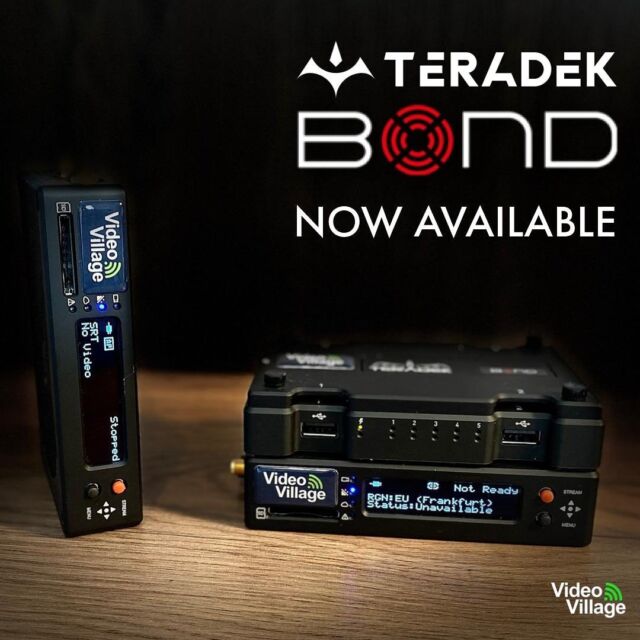 TERADEK TUESDAY 🥳 Looking for a high quality, low bandwidth streaming solution with the option of HDMI or SDI inputs? The Teradek Cube 755 HEVC encoder with the Teradek Bond sounds like just what you need, giving you double the quality of a normal Teradek Cube at half the bandwidth. Hire them together from Video Village for just £50 per day throughout February, contact us for availability ☎️